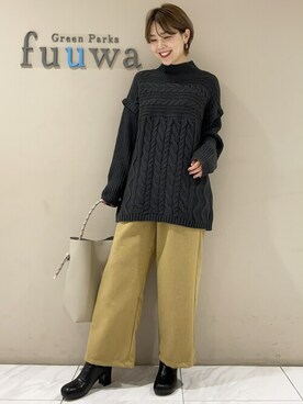 SAKAWAさん（レディース・161cm）の秋コーディネート