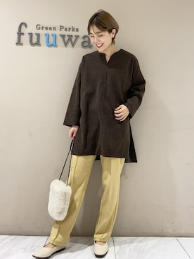 SAKAWAさん（レディース・161cm）の冬コーディネート