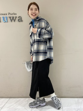 SAKAWAさん（レディース・161cm）の冬コーディネート