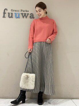 SAKAWAさん(レディース・161cm)の冬コーディネート