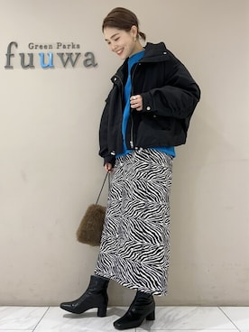 SAKAWAさん（レディース・161cm）の冬コーディネート