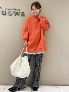 SAKAWAさん（レディース・161cm）の冬コーディネート