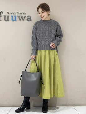 SAKAWAさん(レディース・161cm)の冬コーディネート