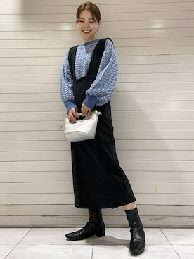 SAKAWAさん（レディース・161cm）の冬コーディネート