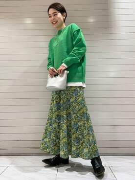 SAKAWAさん（レディース・161cm）の冬コーディネート