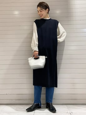 SAKAWAさん（レディース・161cm）の冬コーディネート