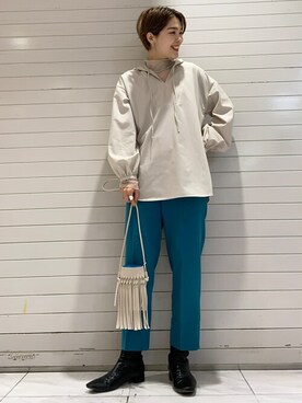 SAKAWAさん（レディース・161cm）の冬コーディネート