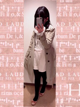 「LODISPOTTO（ロディスポット）のアイテム（パンツ）」を使った、🍒𓈒𓏸さん（レディース・153cm）の春コーディネート