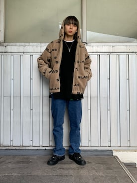 「SILAS（サイラス）のアイテム（ジャケット/アウター）」を使った、今泉 麗華さん（レディース・165cm）の秋コーディネート