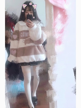「Bobon21（ボボンニジュウイチ）のアイテム」を使った、NiKiさん（レディース・150cm）の冬コーディネート
