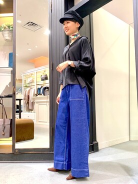 カワモトさん(レディース・165cm)の秋コーディネート