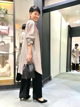 カワモトさん（レディース・165cm）の冬コーディネート
