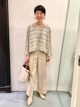 カワモトさん（レディース・165cm）の冬コーディネート