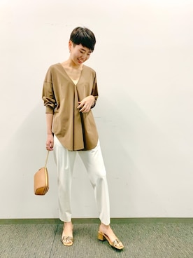 カワモトさん（レディース・166cm）の春コーディネート