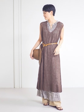 カワモトさん（レディース・166cm）の春コーディネート