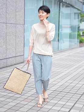 カワモトさん(レディース・166cm)の夏コーディネート