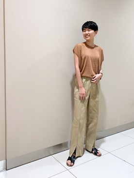 カワモトさん（レディース・166cm）の夏コーディネート