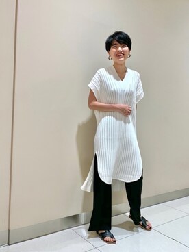 カワモトさん（レディース・166cm）の夏コーディネート