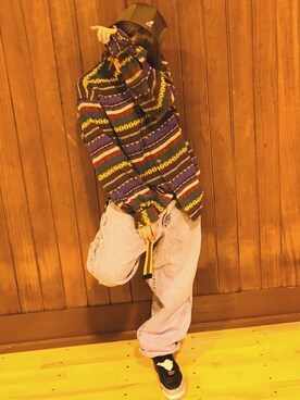 「Jordan」｜「アイテム（ハンチング/ベレー帽）」を使った、やのさん（レディース・159cm）の春コーディネート