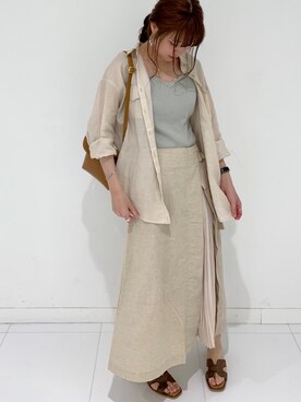 おかじ(ま)さん（レディース・159cm）の春コーディネート