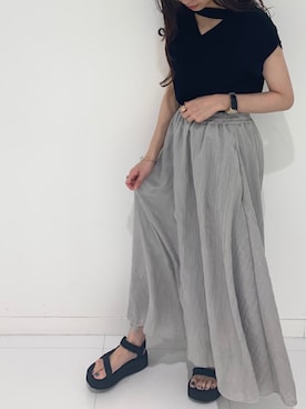 おかじ(ま)さん(レディース・159cm)の夏コーディネート