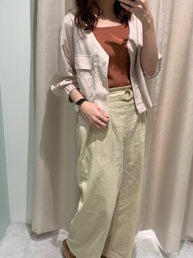 おかじ(ま)さん（レディース・159cm）の夏コーディネート