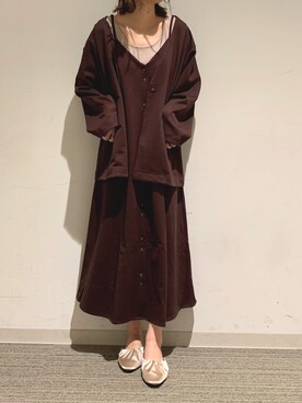 おかじ(ま)さん（レディース・159cm）の秋コーディネート