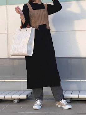 おかじ(ま)さん(レディース・159cm)の秋コーディネート