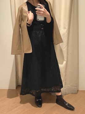 おかじ(ま)さん（レディース・160cm）の秋コーディネート