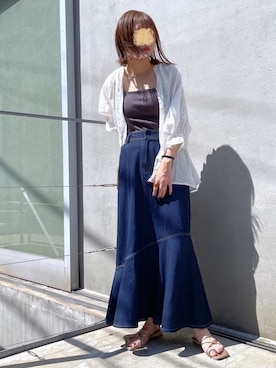 おかじ(ま)さん（レディース・160cm）の夏コーディネート