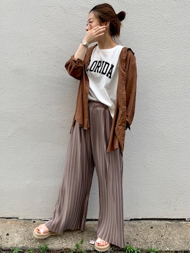 うめさん(レディース・157cm)の夏コーディネート