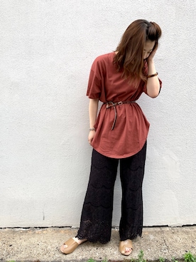 うめさん（レディース・157cm）の夏コーディネート