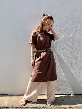 うめさん(レディース・157cm)の夏コーディネート