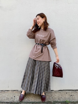 うめさん（レディース・157cm）の秋コーディネート