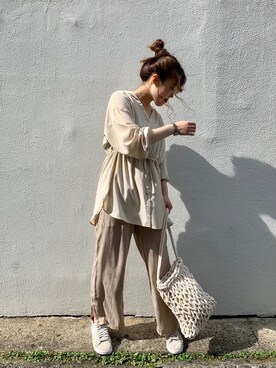 うめさん（レディース・157cm）の春コーディネート