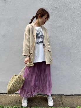 うめさん(レディース・157cm)の春コーディネート