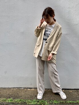 うめさん(レディース・157cm)の春コーディネート