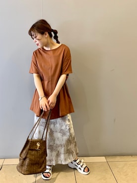 うめさん（レディース・157cm）の夏コーディネート