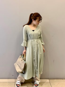 うめさん（レディース・157cm）の夏コーディネート