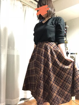 「AMERICAN HOLIC」｜なかやんさん（レディース・160cm）の秋コーディネート