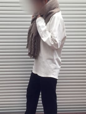 「YA-YA（ヤヤ）のアイテム」を使った、m☻richanさん（レディース・167cm）の秋コーディネート