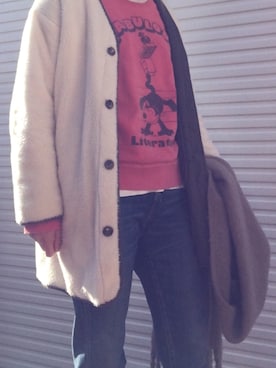 m☻richanさん（レディース・167cm）の冬コーディネート