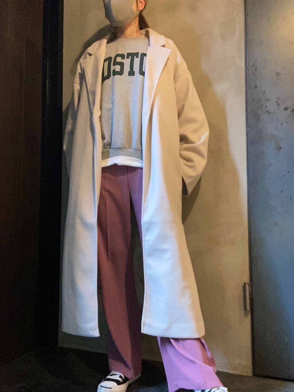 via j ヴィアジェイ　BOSTON 裏毛　スウェット　キャナルジーン CANAL JEAN（キャナルジーン）の「via j(ヴィアジェイ) 