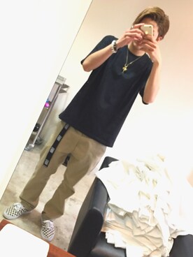 「Amijed」｜KAIさん（メンズ・179cm）の夏コーディネート