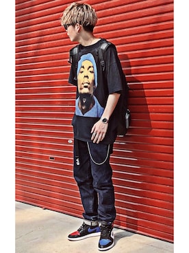 「vetements」｜「アイテム（アナログ腕時計）」を使った、KAIさん（メンズ・179cm）の夏コーディネート