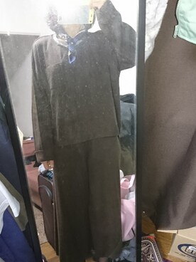 「アイテム（その他トップス、ブラウン系）」を使った、そら さん（レディース・156cm）の春コーディネート