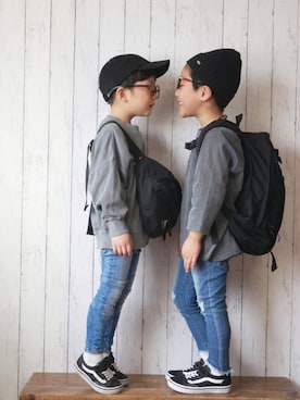 skskさん（キッズ・110cm）の冬コーディネート