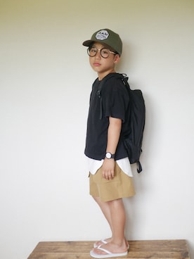 skskさん(キッズ・127cm)の夏コーディネート