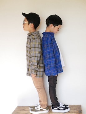 skskさん（キッズ・128cm）の秋コーディネート