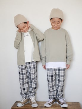 skskさん(キッズ・128cm)の春コーディネート